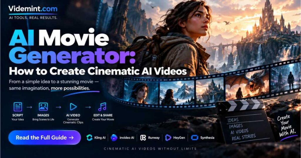 AI Movie Generator for creating cinematic AI videos