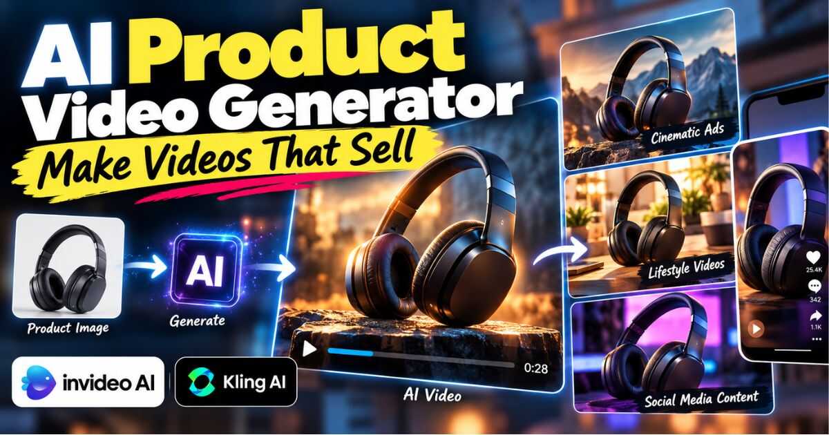 AI Product Video Generator creating cinematic product videos that sell