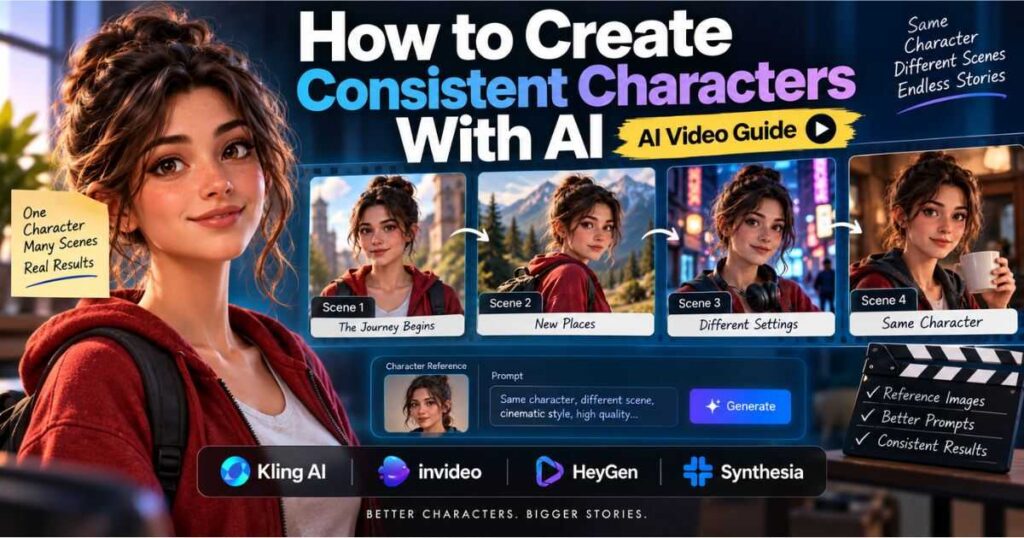 How to Create Consistent Characters With AI across multiple video scenes