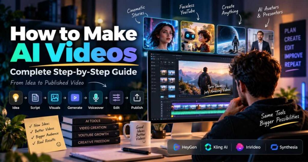 How to Make AI Videos complete step-by-step guide