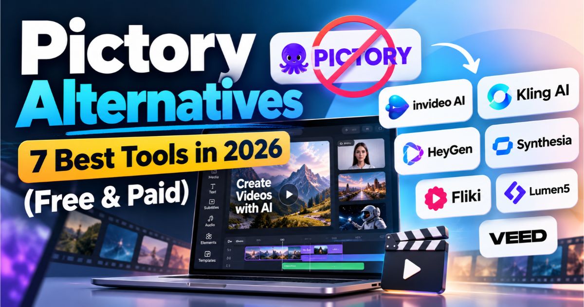 Pictory Alternatives: 7 Best AI Video Tools in 2026